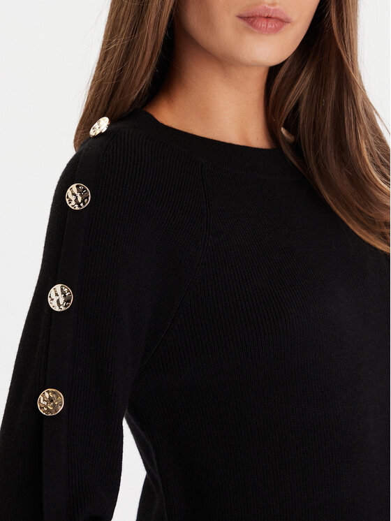 Morgan Morgan Pullover 252-MTECNA Schwarz Regular Fit