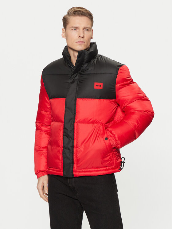 HUGO HUGO Zimní bunda Balto2411 50505904 Červená Slim Fit