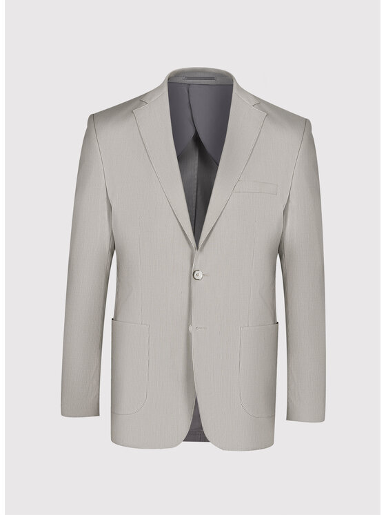 Pako Lorente Pako Lorente Marynarka P26SF-3G-036 Beżowy Slim Fit