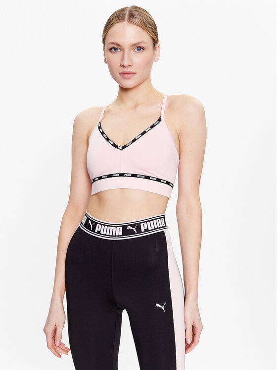 Puma Sporta krūšturis Strong Strappy 522225 Rozā