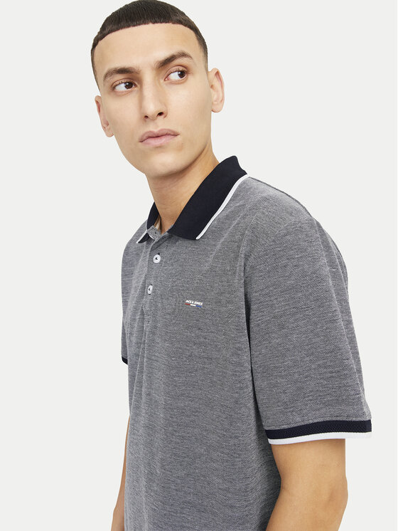 Jack & Jones Jack & Jones Pólóing Blualves 12274681 Sötétkék Regular Fit