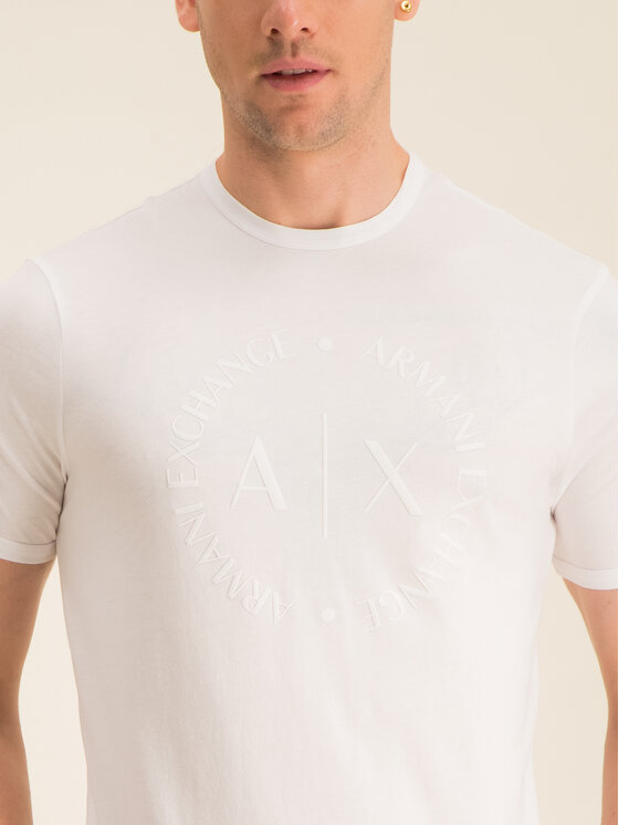 Armani Exchange Armani Exchange T-shirt 8NZTCD Z8H4Z 1100 Bianco Regular Fit