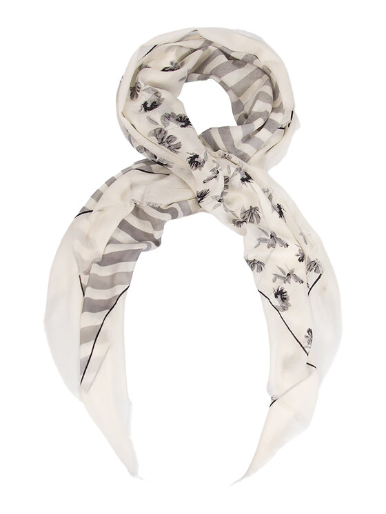 ALLORA BE UNIQUE ALLORA BE UNIQUE Foulard 100% wool Écru