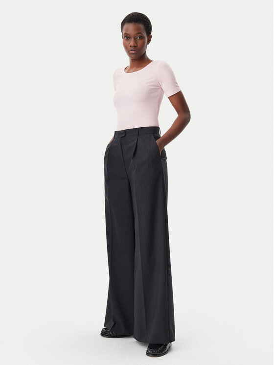 Tommy Hilfiger Tommy Hilfiger Marškinėliai WW0WW37866 Rožinė Slim Fit