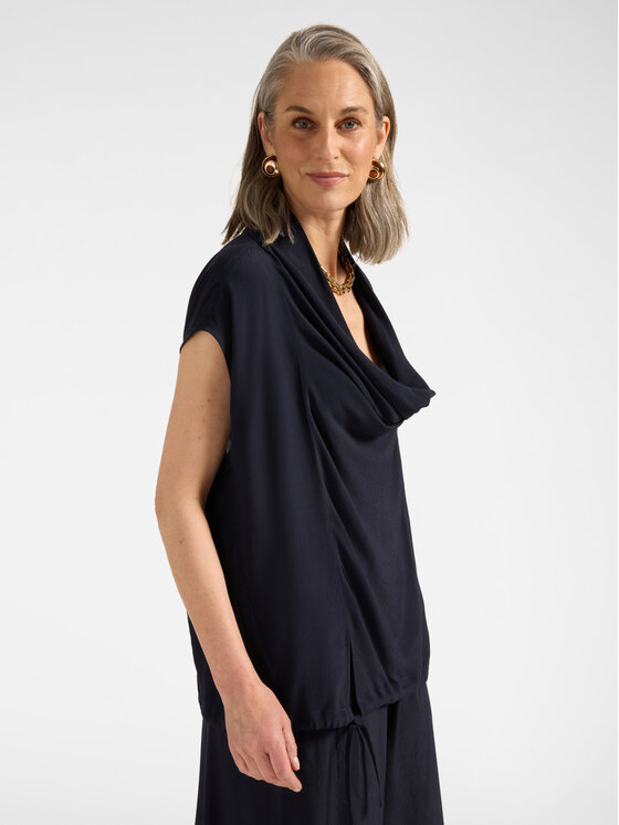 Elena Mirò Elena Mirò Bluzka 2031P000256N034 Niebieski Regular Fit