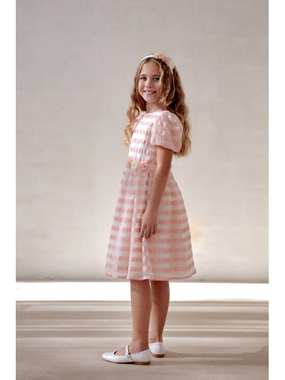 SLY SLY Sukienka 5SM-17 Różowy Comfortable Fit