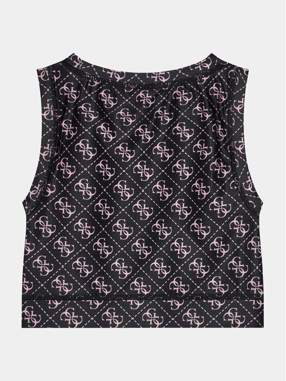 Guess Guess Top J4RI36 MC01P Negru Slim Fit