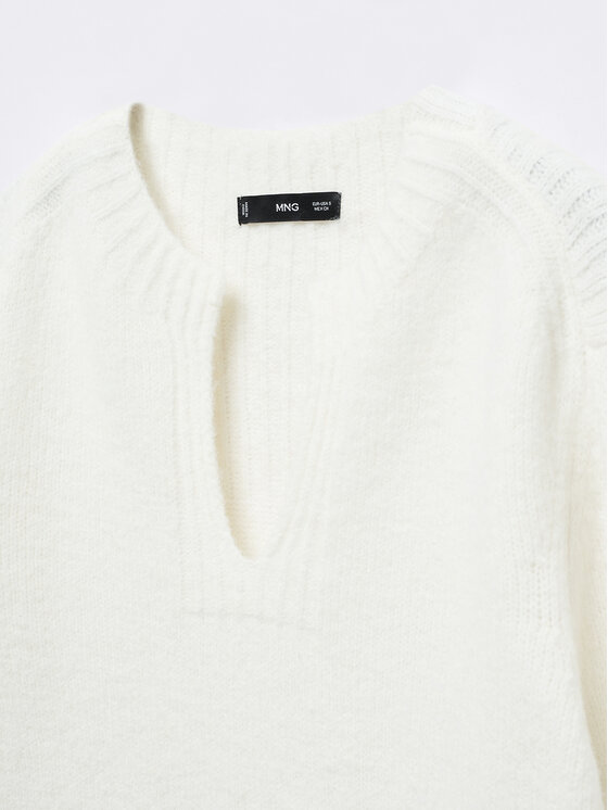 Mango Mango Sweater Nieves 57005808 Fehér Regular Fit
