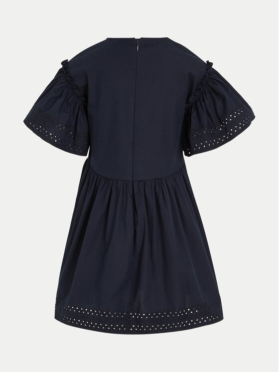 Tommy Hilfiger Tommy Hilfiger Hétköznapi ruha Anglaise KG0KG08029 Sötétkék Regular Fit
