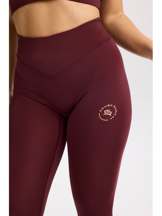 ROUGH RADICAL ROUGH RADICAL Getry PURE FLOW LONG Bordowy Slim Fit