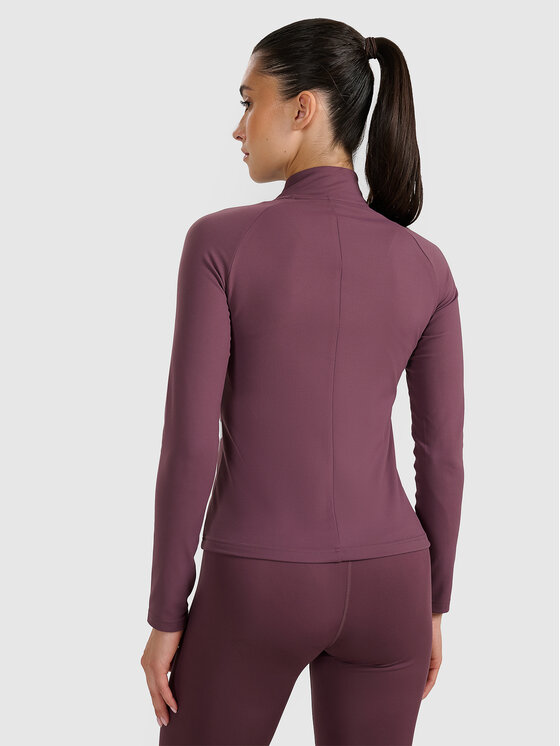 4F 4F Bluza MULTI ACTIVE Brązowy Slim Fit