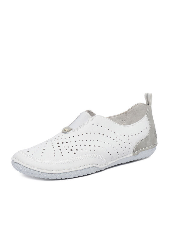 Rieker Rieker Pantofi CEO-43663-80 Alb