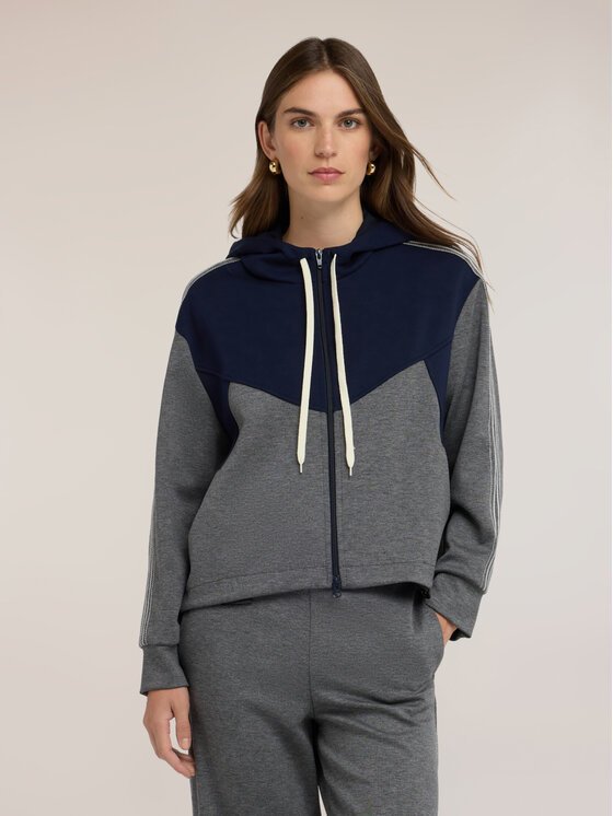 Motivi Motivi Felpa G815W003929N0S3 Grigio Boxy Fit