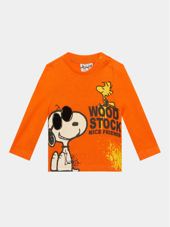 Original Marines Original Marines Blúzka DDAV0669NM Oranžová Regular Fit