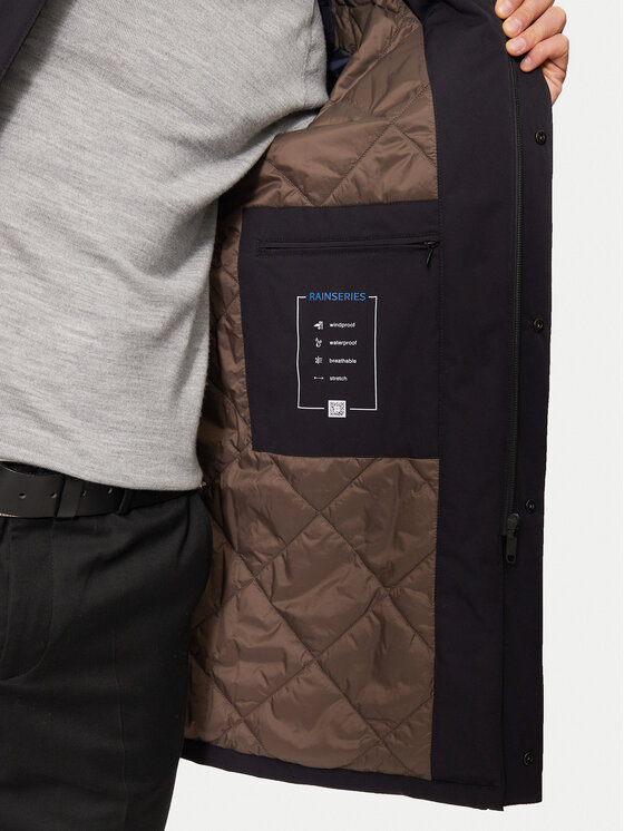 Bugatti Bugatti Winterjacke 634100-69081 Dunkelblau Regular Fit
