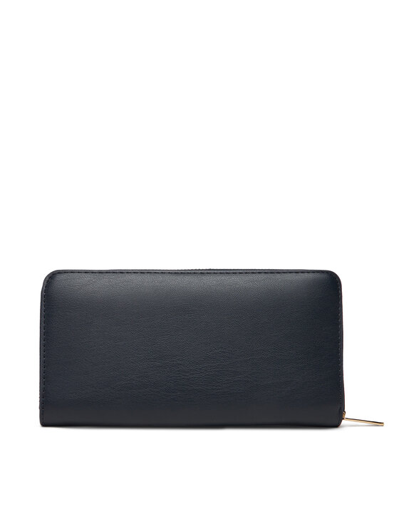 Tommy Hilfiger Tommy Hilfiger Portofel Mare de Damă Th Icon Lrg Za AW0AW17744 Bleumarin
