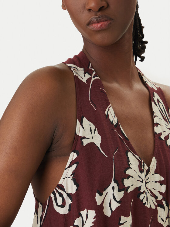 Vero Moda Vero Moda Vasaras kleita Jennifer 10341973 Bordo Regular Fit