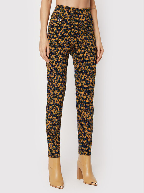Joseph Ribkoff Hlače iz tkanine 223274 Pisana Slim Fit