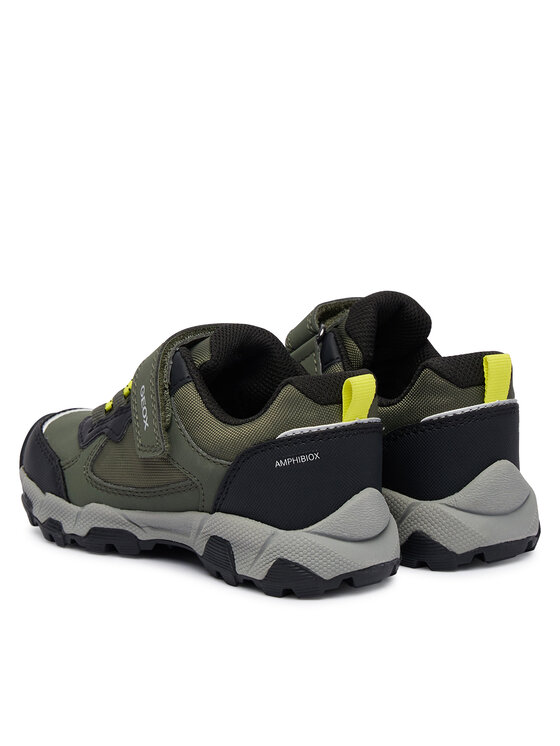 Geox Geox Sneakersy J Magnetar Boy B Abx J463ZB 050FU C0914 S Tmavě zelená