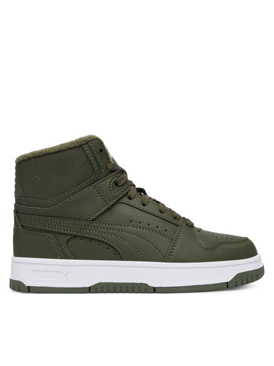 Puma Puma Superge Rebound Slam Mid Wtr Jr 40880302 Temno zelena