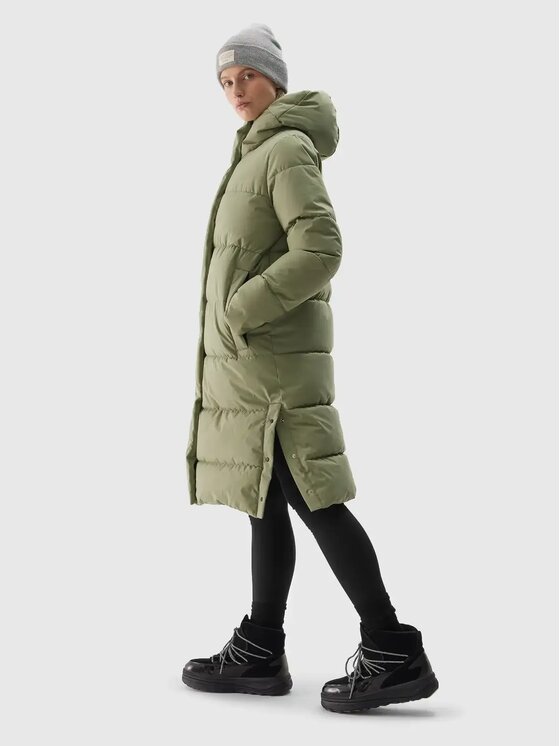4F 4F Parka 4FWAW24TDJAF476-43S Verde Regular Fit
