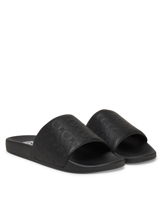 Just Cavalli Just Cavalli Şlapi 78QA3SZ5 Negru