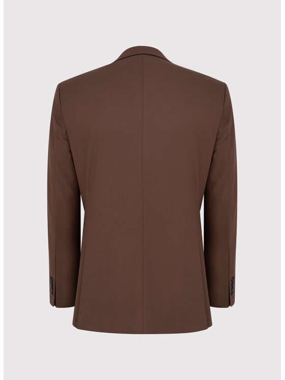 Pako Lorente Pako Lorente Marynarka P25SF-3G-022 Brązowy Slim Fit