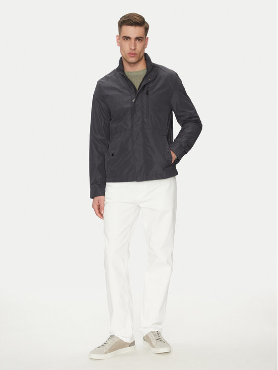Geox Geox Преходно яке Vincit M5522G T3205 F9137 Сив Regular Fit