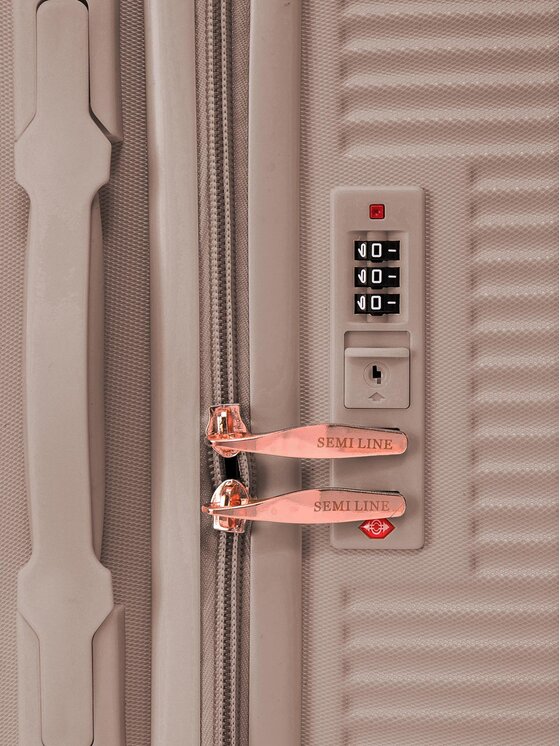 Semi Line Semi Line Βαλίτσα Καμπίνας T5944-3 Χρυσό