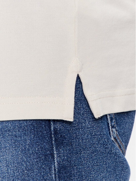 Tommy Jeans Tommy Jeans Polo DM0DM18312 Beżowy Slim Fit