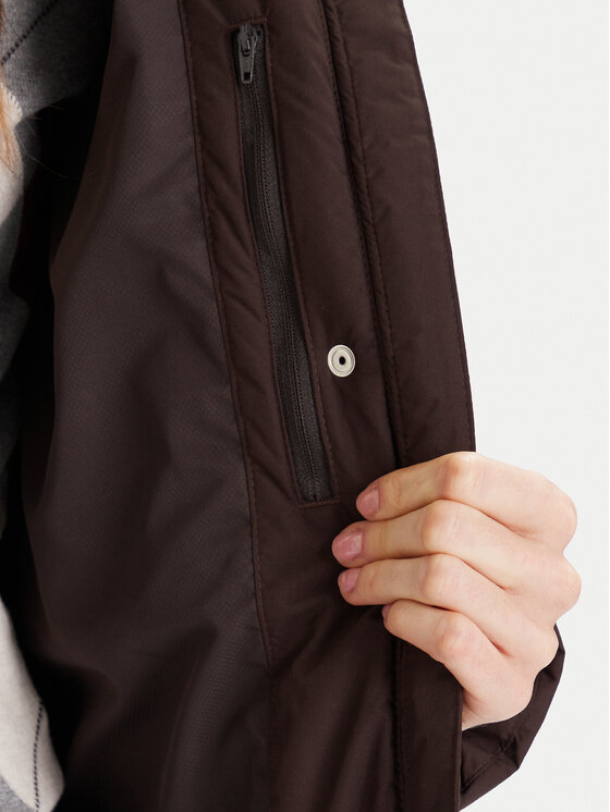 Lacoste Lacoste Зимова куртка BF2608 Коричневий Regular Fit