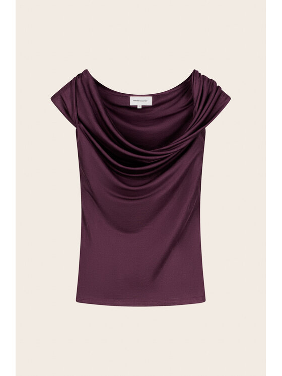 Fabienne Chapot Fabienne Chapot Bluzka 6966-1853-175 Czerwony Regular Fit