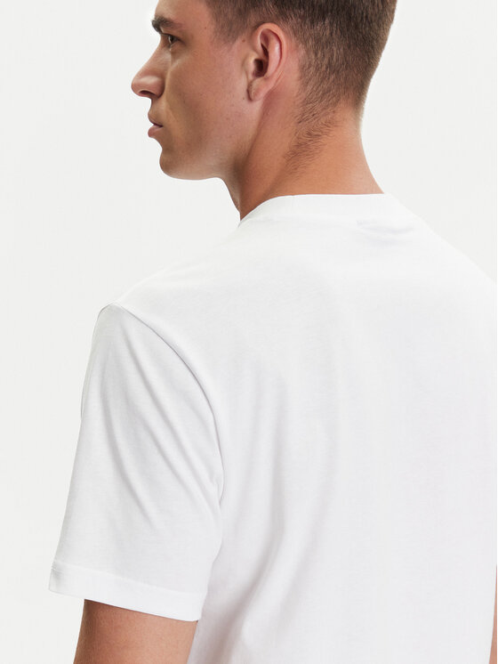 Karl Lagerfeld Jeans Karl Lagerfeld Jeans T-shirt A3M17057 Bianco Regular Fit