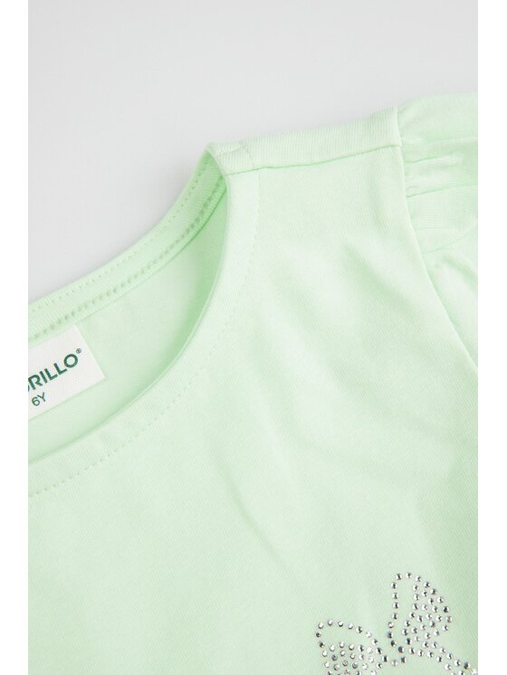Coccodrillo Coccodrillo T-Shirt WC6143202EJG-010 Zelená Regular Fit