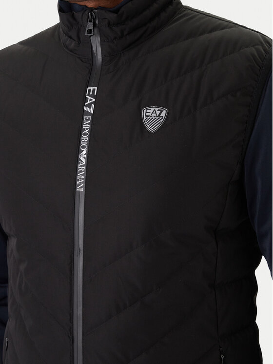 EA7 Emporio Armani EA7 Emporio Armani Mellény 8NPQ02 PNE1Z 1200 Fekete Regular Fit
