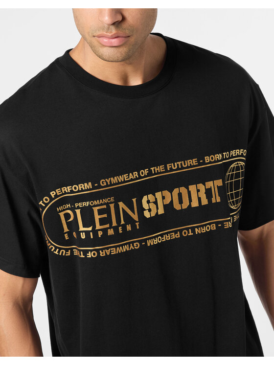 Plein Sport Plein Sport T-Shirt 28493 Černá Regular Fit