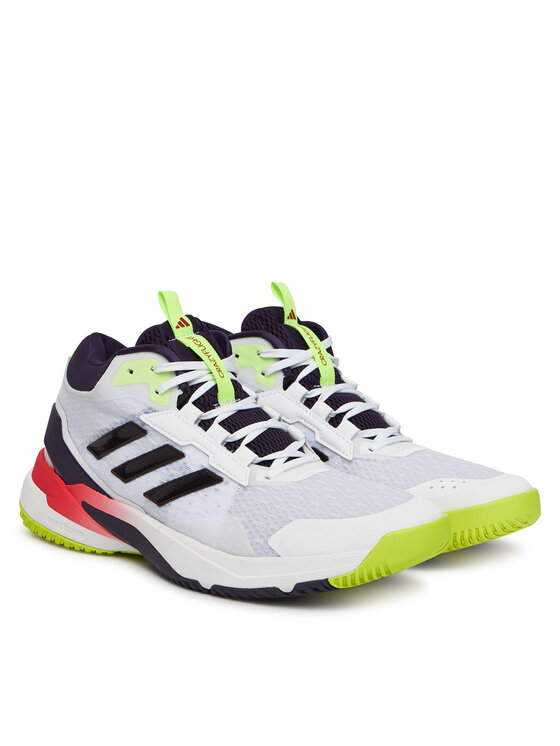 adidas adidas Čevlji za športe v zaprtih prostorih Crazyflight 6 Mid HP7037 Bela