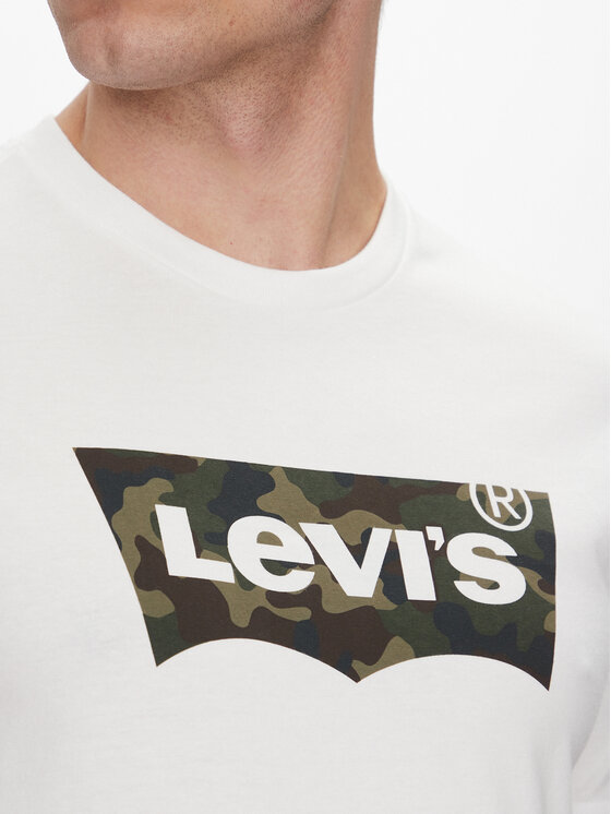 Levi's® Levi's® T-Shirt Original Housemark 22489-0163 Bílá Regular Fit