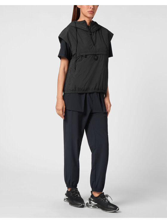 Plein Sport Plein Sport Bezrękawnik 22411 Czarny Regular Fit