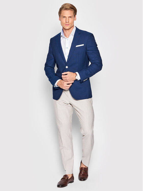 Camicia 100003813 Bianco Slim Fit