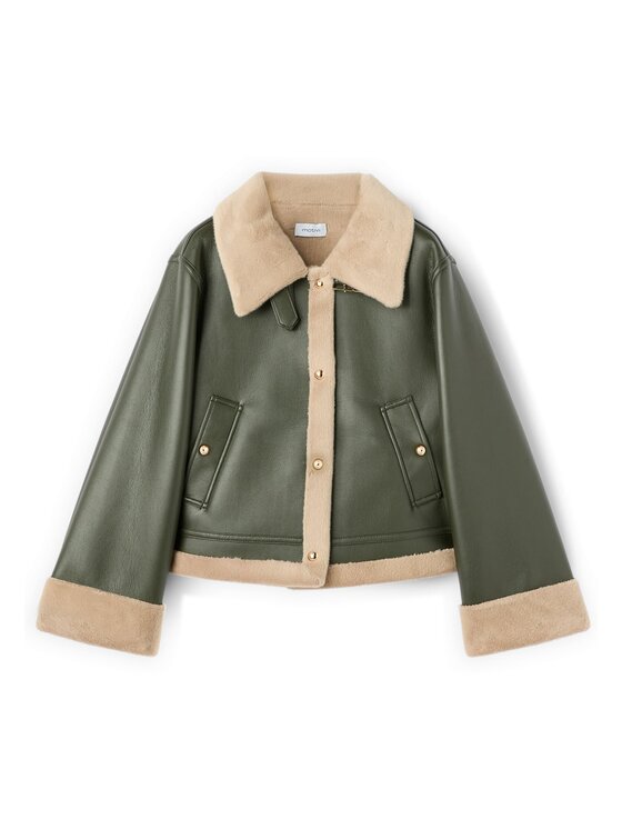 Motivi Motivi Pelliccia 8631Q000230N015 Verde Regular Fit