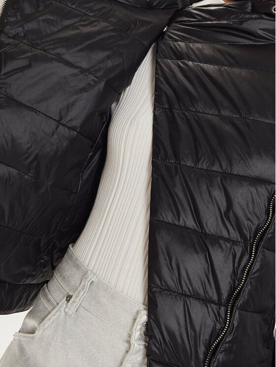 Patrizia Pepe Patrizia Pepe Μπουφάν μεταβατικό 8O0135/A503-K103 Μαύρο Regular Fit