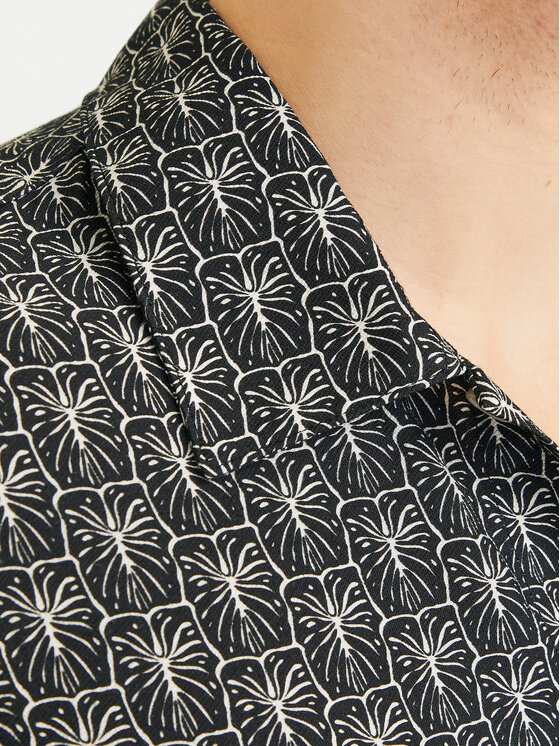 Jack&Jones Jack&Jones Cămașă Marshall 12271103 Negru Wide Fit