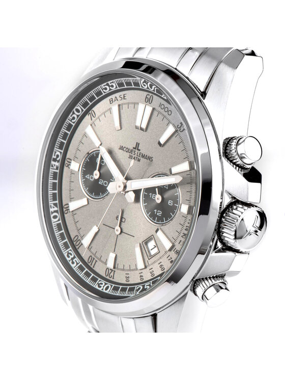 Jacques Lemans Jacques Lemans Ρολόι 1-2117ZA Ασημί