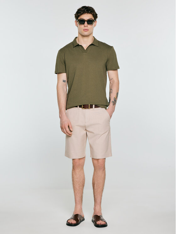 BIG STAR BIG STAR Polo ENGER Zielony Basic Fit