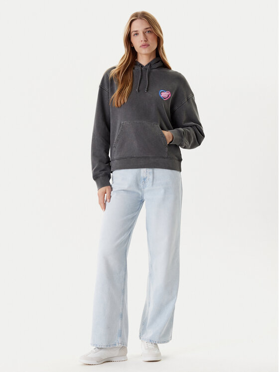 Tommy Jeans Tommy Jeans Traperice Claire DW0DW21378 Plava Wide Leg