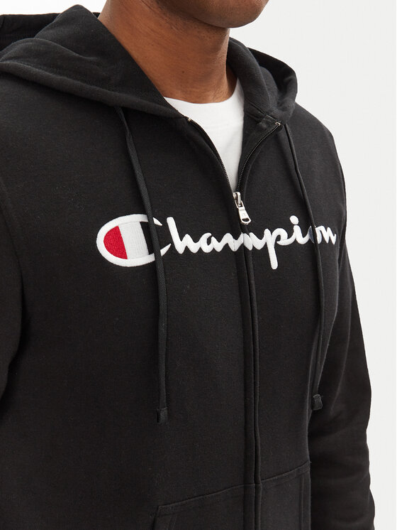 Champion Champion Džemperis 220728 Juoda Slim Fit