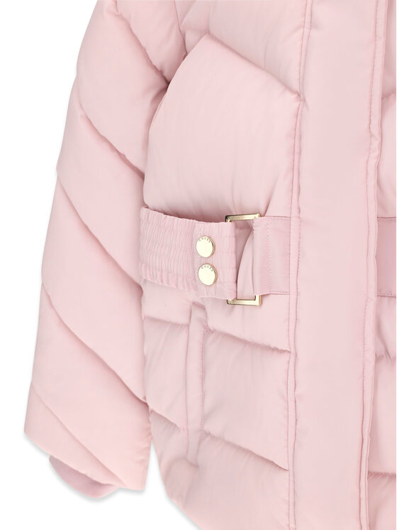 Guess Guess Зимно яке J6BL03 W3995 Светлорозов Regular Fit