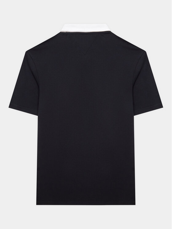 Tommy Hilfiger Tommy Hilfiger Поло KB0KB08155 Cиній Regular Fit