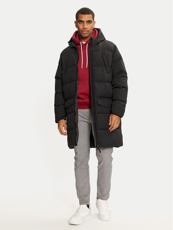 Jack Wolfskin Jack Wolfskin Μπουφάν πουπουλένιο Nordlicht A60042 Μαύρο Regular Fit